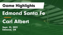 Edmond Santa Fe vs Carl Albert Game Highlights - Sept. 23, 2022