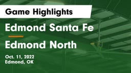 Edmond Santa Fe vs Edmond North Game Highlights - Oct. 11, 2022