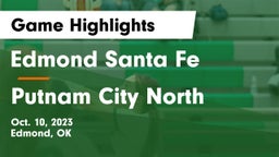 Edmond Santa Fe vs Putnam City North  Game Highlights - Oct. 10, 2023