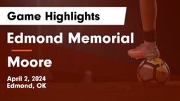 Edmond Memorial  vs Moore  Game Highlights - April 2, 2024