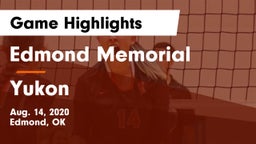 Edmond Memorial  vs Yukon  Game Highlights - Aug. 14, 2020