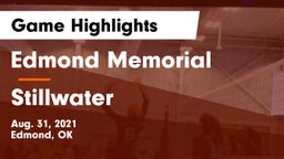 Edmond Memorial  vs Stillwater  Game Highlights - Aug. 31, 2021