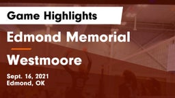 Edmond Memorial  vs Westmoore  Game Highlights - Sept. 16, 2021