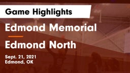 Edmond Memorial  vs Edmond North  Game Highlights - Sept. 21, 2021