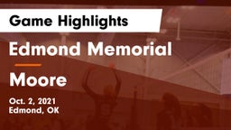 Edmond Memorial  vs Moore  Game Highlights - Oct. 2, 2021