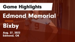 Edmond Memorial  vs Bixby  Game Highlights - Aug. 27, 2022
