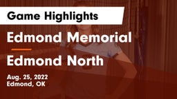 Edmond Memorial  vs Edmond North  Game Highlights - Aug. 25, 2022