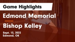 Edmond Memorial  vs Bishop Kelley  Game Highlights - Sept. 13, 2022