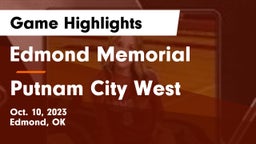 Edmond Memorial  vs Putnam City West  Game Highlights - Oct. 10, 2023