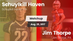 Matchup: Schuylkill Haven vs. Jim Thorpe  2017