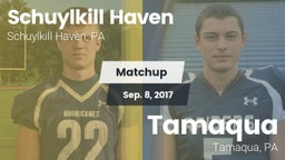 Matchup: Schuylkill Haven vs. Tamaqua  2017