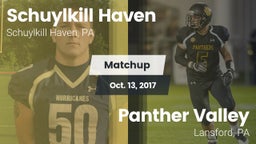 Matchup: Schuylkill Haven vs. Panther Valley  2017