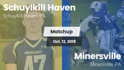 Matchup: Schuylkill Haven vs. Minersville  2018