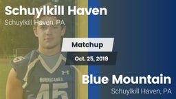 Matchup: Schuylkill Haven vs. Blue Mountain  2019