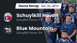 Recap: Schuylkill Haven  vs. Blue Mountain  2019