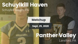 Matchup: Schuylkill Haven vs. Panther Valley  2020