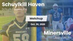 Matchup: Schuylkill Haven vs. Minersville  2020