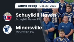 Recap: Schuylkill Haven  vs. Minersville  2020