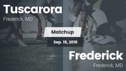 Matchup: Tuscarora High vs. Frederick  2016