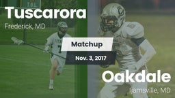 Matchup: Tuscarora High vs. Oakdale  2017