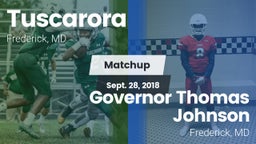 Matchup: Tuscarora High vs. Governor Thomas Johnson  2018