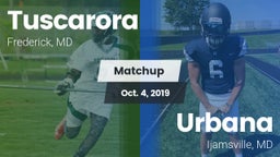 Matchup: Tuscarora High vs. Urbana  2019