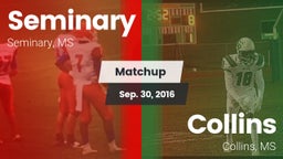 Matchup: Seminary vs. Collins  2016
