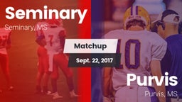 Matchup: Seminary vs. Purvis  2017