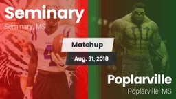 Matchup: Seminary vs. Poplarville  2018