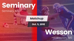 Matchup: Seminary vs. Wesson  2018