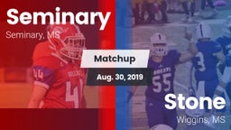 Matchup: Seminary vs. Stone  2019