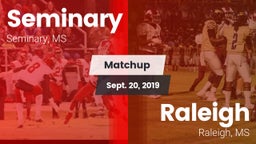 Matchup: Seminary vs. Raleigh  2019