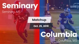 Matchup: Seminary vs. Columbia  2019