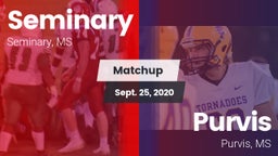 Matchup: Seminary vs. Purvis  2020