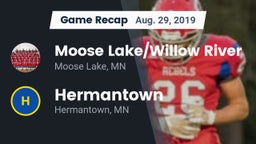 Recap: Moose Lake/Willow River  vs. Hermantown  2019