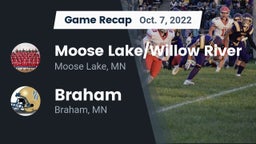 Recap: Moose Lake/Willow River  vs. Braham  2022