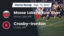 Recap: Moose Lake/Willow River  vs. Crosby-Ironton  2023