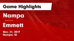Nampa  vs Emmett  Game Highlights - Nov. 21, 2019