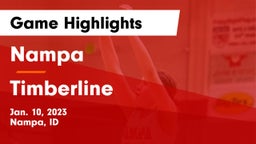 Nampa  vs Timberline  Game Highlights - Jan. 10, 2023