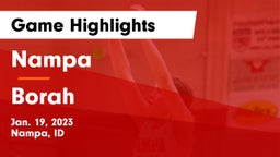 Nampa  vs Borah  Game Highlights - Jan. 19, 2023