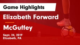 Elizabeth Forward  vs McGuffey Game Highlights - Sept. 24, 2019