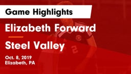 Elizabeth Forward  vs Steel Valley  Game Highlights - Oct. 8, 2019