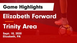 Elizabeth Forward  vs Trinity Area  Game Highlights - Sept. 10, 2020