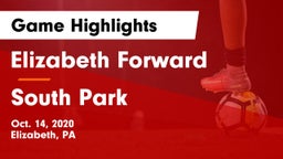 Elizabeth Forward  vs South Park  Game Highlights - Oct. 14, 2020