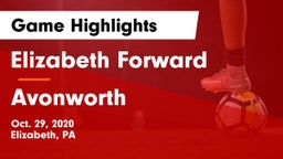 Elizabeth Forward  vs Avonworth  Game Highlights - Oct. 29, 2020