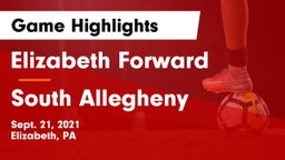 Elizabeth Forward  vs South Allegheny  Game Highlights - Sept. 21, 2021