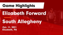 Elizabeth Forward  vs South Allegheny  Game Highlights - Oct. 11, 2021