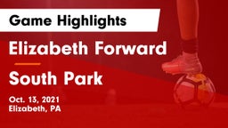 Elizabeth Forward  vs South Park  Game Highlights - Oct. 13, 2021