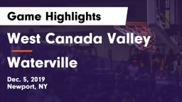West Canada Valley  vs Waterville Game Highlights - Dec. 5, 2019