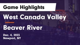 West Canada Valley  vs Beaver River Game Highlights - Dec. 4, 2023